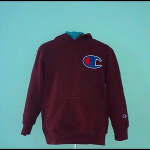 Champion pull-over hoodie (size S)